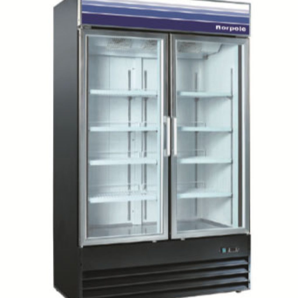 Reach In Glass Swing Door Freezer