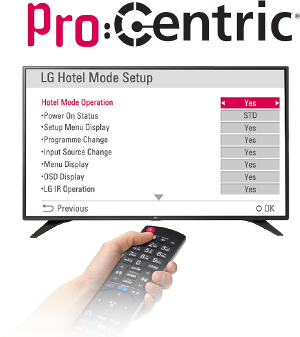 LG Pro Centric TV