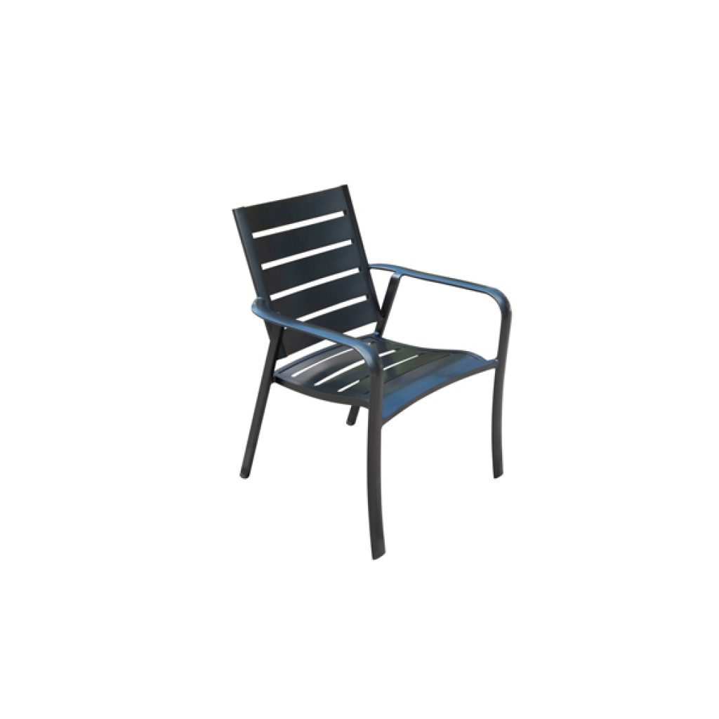 CommercialAluminumSlatBackChairS/