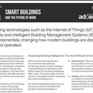 Smart Building and the Future of Work PDF