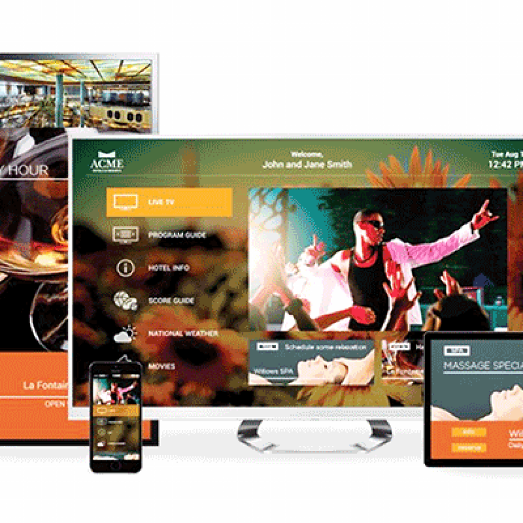 AdcommTV Commercial TVs on all types of devices