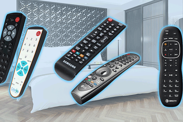 remotes controls for hotel and hospitals