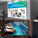 Samsung interactive displays for hospitality & healthcare