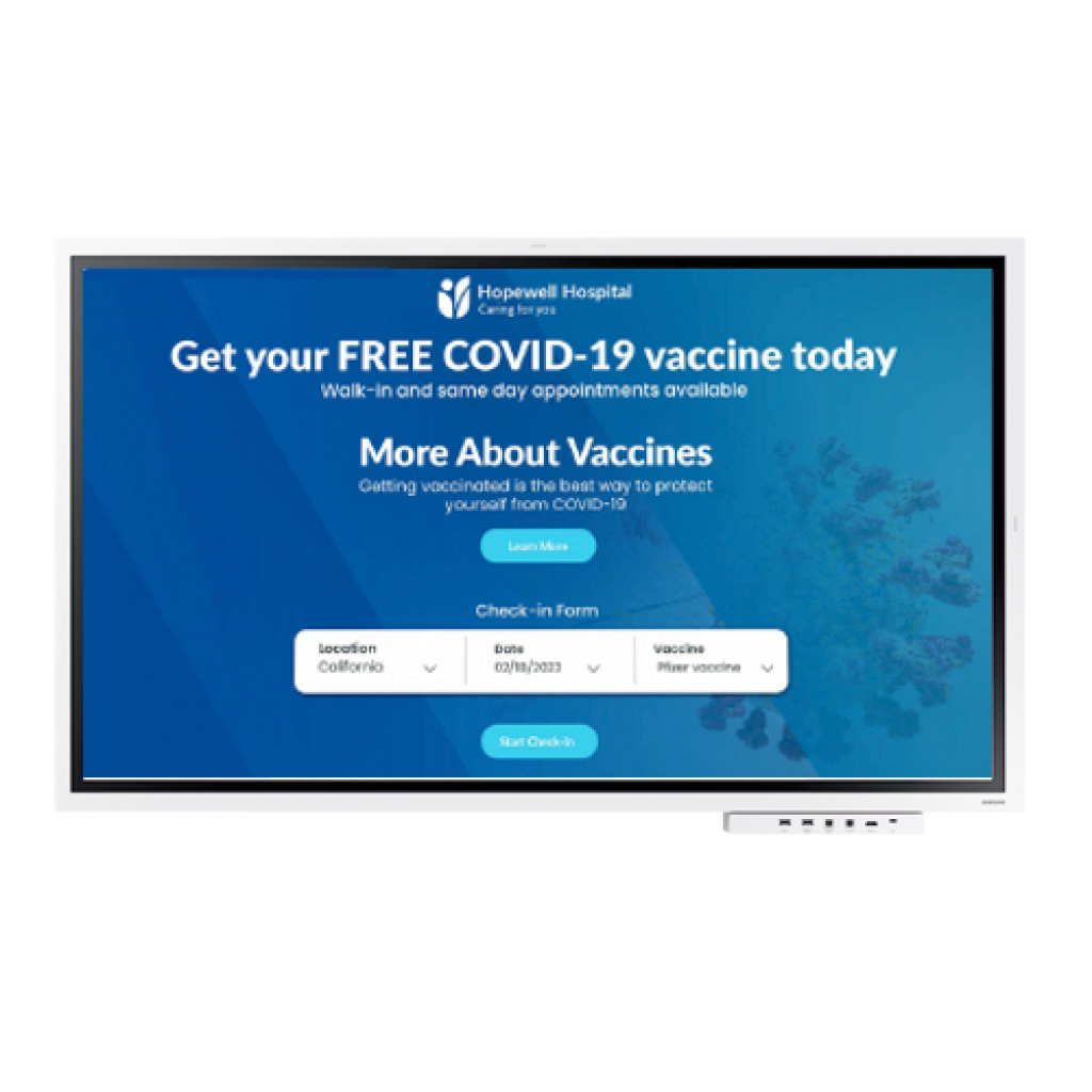 Flip Pro All-in-One 4K UHD interactive display
55