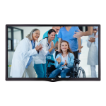 LG-Healthcare TV LN572M front view