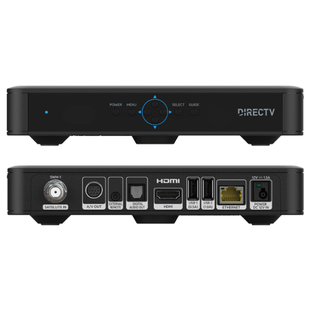 H26K Receiver, front and back view