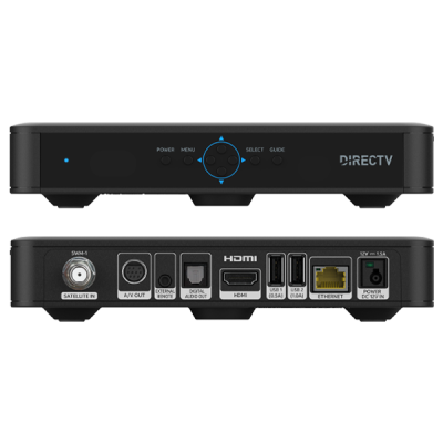H26K Receiver, front and back view