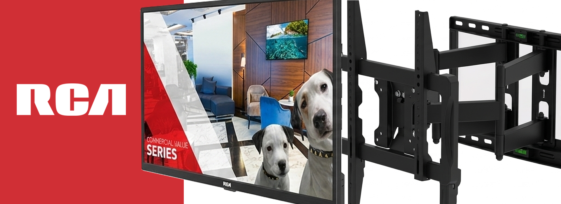 RCA TV Mounts Banner